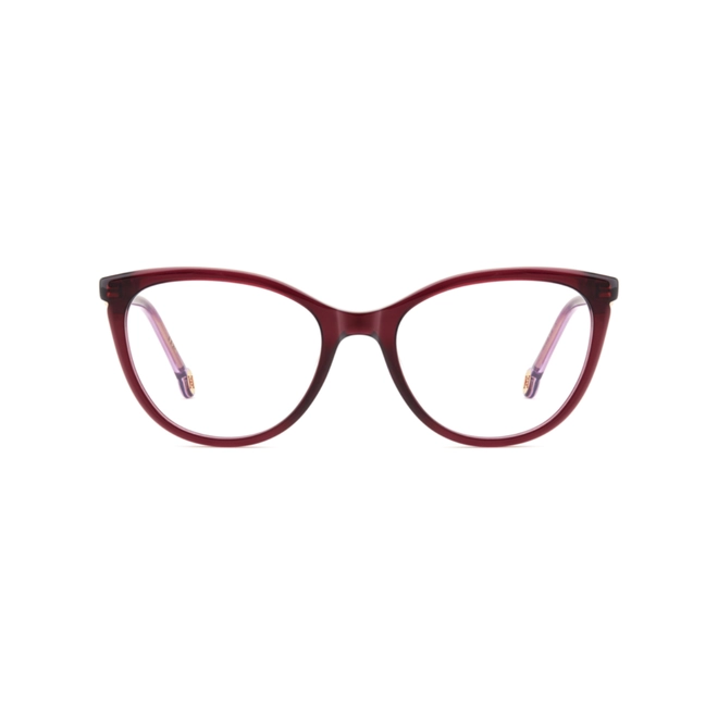 Óculos de Grau Carolina Herrera HER 0437 LHF 5218 Acetato Bordô 2