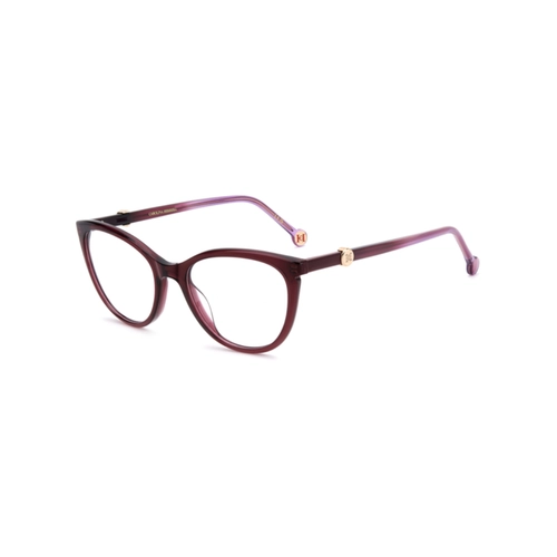 Óculos de Grau Carolina Herrera HER 0437 LHF 5218 Acetato Bordô