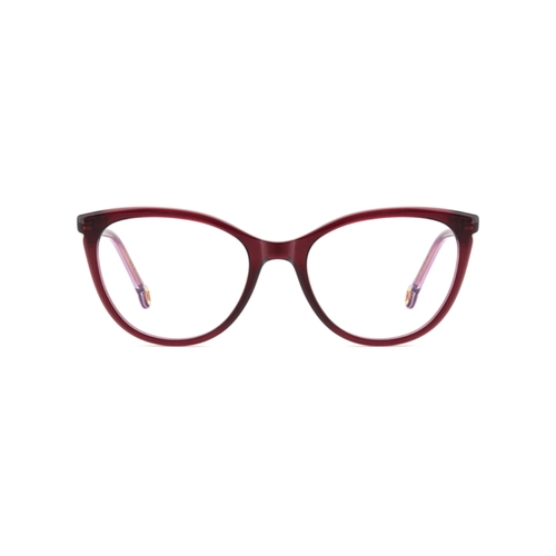 Óculos de Grau Carolina Herrera HER 0437 LHF 5218 Acetato Bordô
