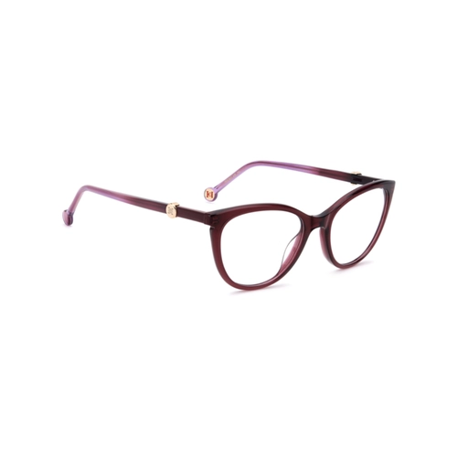 Óculos de Grau Carolina Herrera HER 0437 LHF 5218 Acetato Bordô
