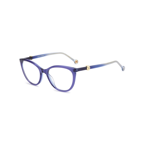 Óculos de Grau Carolina Herrera HER 0437 ZX9 5218 Acetato Azul