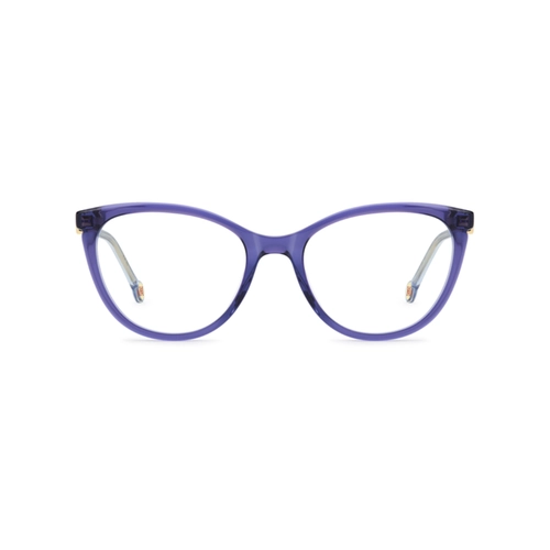 Óculos de Grau Carolina Herrera HER 0437 ZX9 5218 Acetato Azul