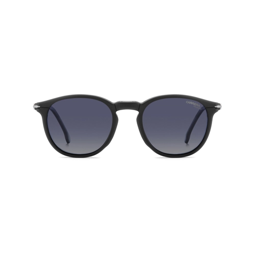 Óculos de Grau Carrera CA 393/C 9ZJ 4921 Acetato Preto sobre Azul com Clip-On na cor Azul Degradê Polarizado