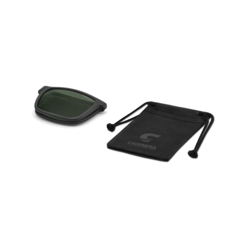 Óculos de Grau Carrera CA 8941/C 3OL 5617 Poliamida Preto sobre Verde com Clip-On na cor Verde Polarizado