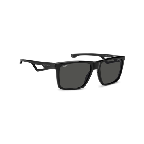Óculos de Sol Carrera Ducati CARDUC 069/S 807 57IR Acetato Preto com lentes na cor Cinza