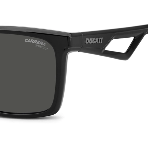 Óculos de Sol Carrera Ducati CARDUC 069/S 807 57IR Acetato Preto com lentes na cor Cinza