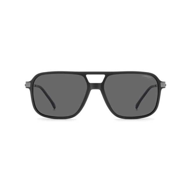 Óculos de Sol CARRERA 390/S RZZ 59M9 Acetato Grafite e Preto Fosco com lentes na cor Cinza Polarizado 2