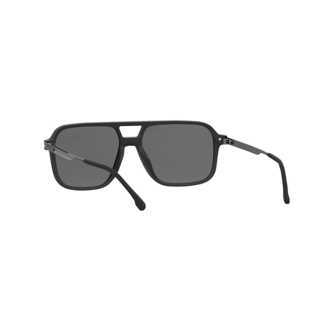 Óculos de Sol CARRERA 390/S RZZ 59M9 Acetato Grafite e Preto Fosco com lentes na cor Cinza Polarizado 5