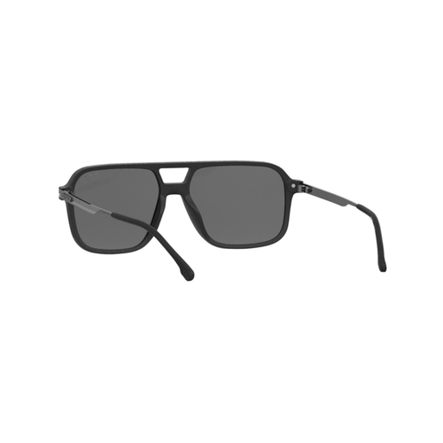 Óculos de Sol CARRERA 390/S RZZ 59M9 Acetato Grafite e Preto Fosco com lentes na cor Cinza Polarizado