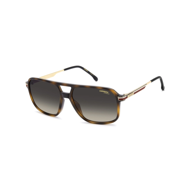 Óculos de Sol CARRERA 390/S 086 599O Poliamida Marrom Mesclado com lentes na cor Cinza Degradê 1