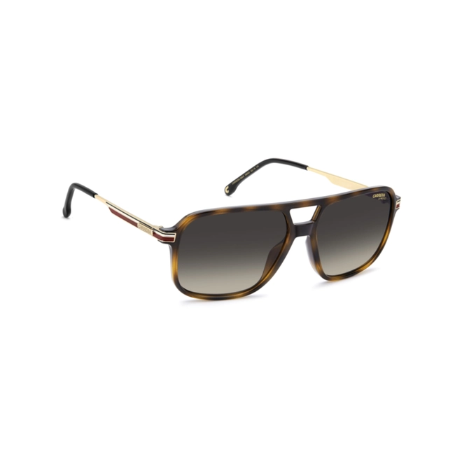 Óculos de Sol CARRERA 390/S 086 599O Poliamida Marrom Mesclado com lentes na cor Cinza Degradê 3