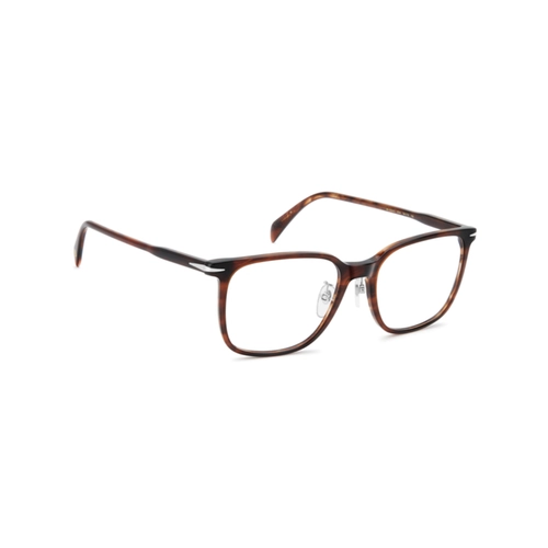 Óculos de Grau David Beckham DB 1233/G EX4 5419 Acetato Marrom Mesclado Escuro