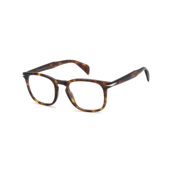 Óculos de Grau David Beckham DB 1236 WR9 5221 Acetato Marrom Mesclado 1