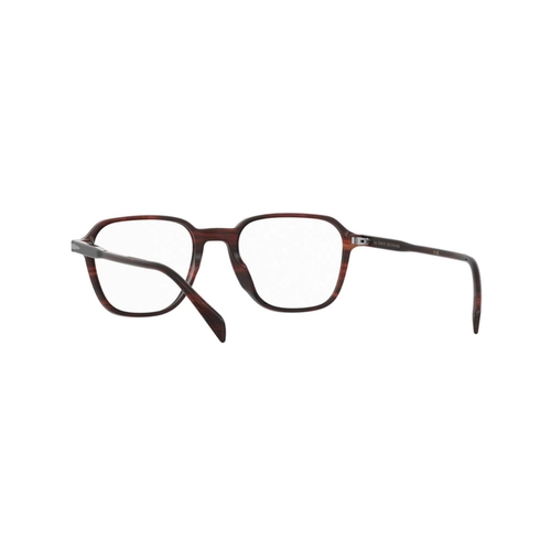 Óculos de Grau David Beckham DB 1250 EX4 5119 Acetato Marrom Mesclado