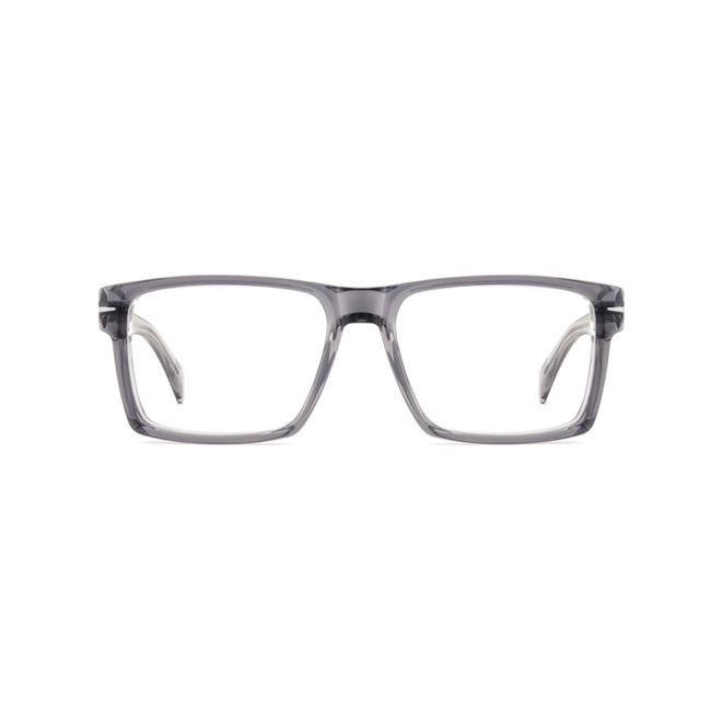 Óculos de Grau David Beckham DB 7168 TX7 5617 Acetato Cinza Transparente 2