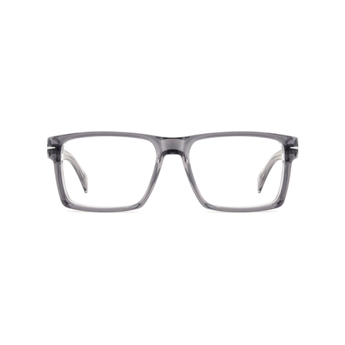 Óculos de Grau David Beckham DB 7168 TX7 5617 Acetato Cinza Transparente