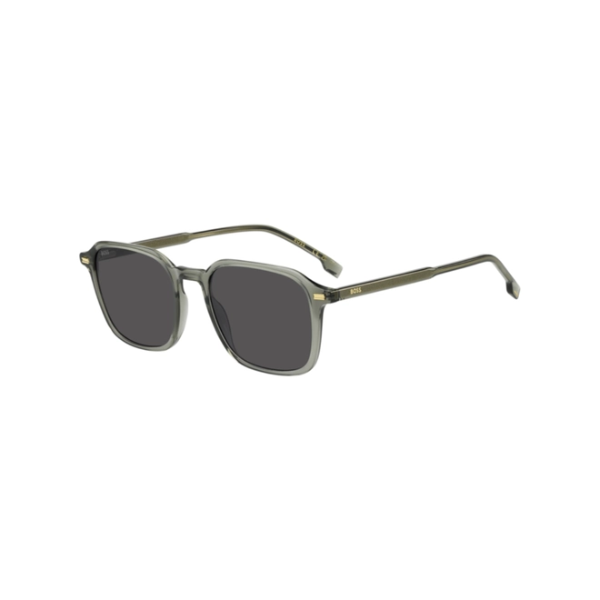 Óculos de Sol Hugo BOSS 2003/S 4C3 53IR Acetato Verde com lentes na cor Cinza 1