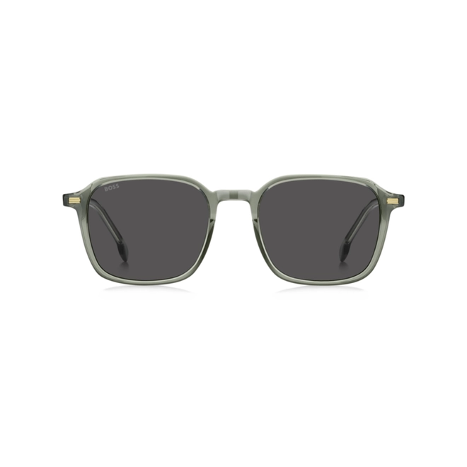 Óculos de Sol Hugo BOSS 2003/S 4C3 53IR Acetato Verde com lentes na cor Cinza 2