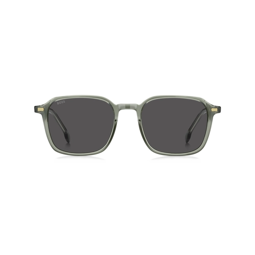 Óculos de Sol Hugo BOSS 2003/S 4C3 53IR Acetato Verde com lentes na cor Cinza