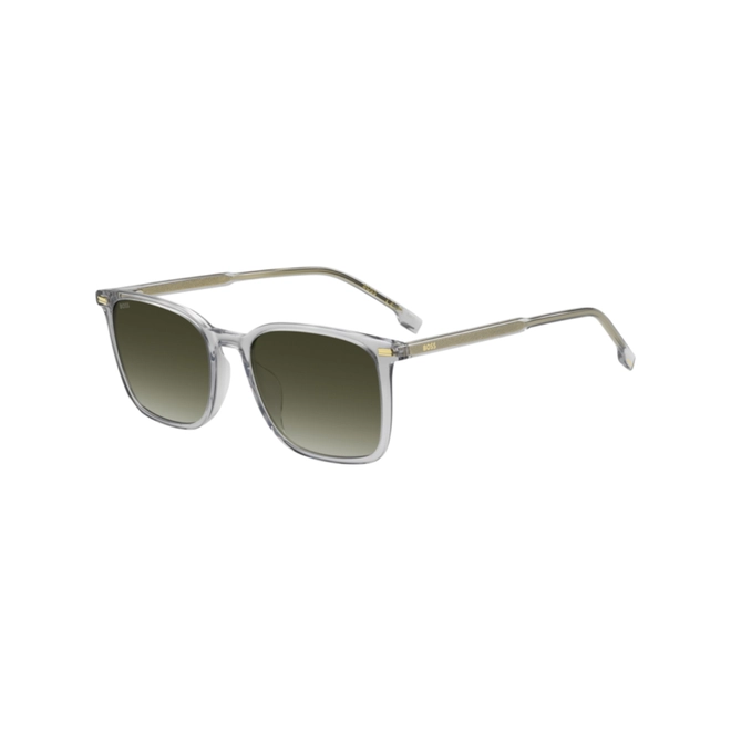 Óculos de Sol Hugo BOSS 2004/G/S KB7 559K Acetato Cinza com lentes na cor Verde Degradê 1