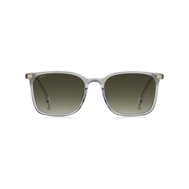 Óculos de Sol Hugo BOSS 2004/G/S KB7 559K Acetato Cinza com lentes na cor Verde Degradê 2