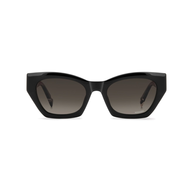 Óculos de Sol Missoni MIS 0300/S 807 53HA Acetato Preto com lentes na cor Marrom Degradê 2