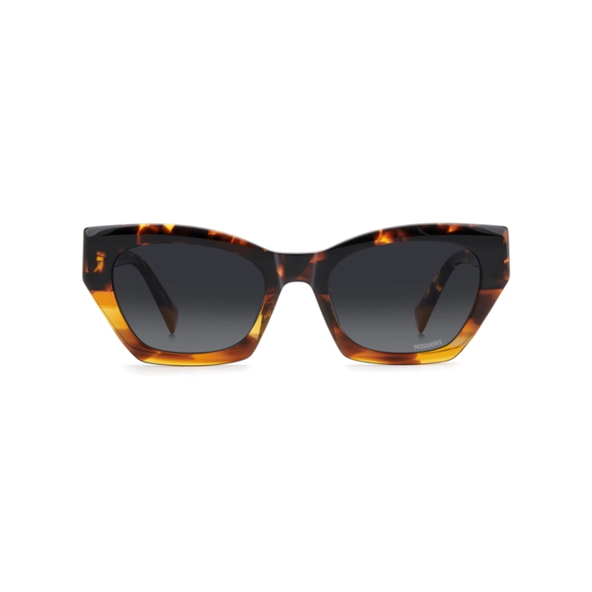 Óculos de Sol Missoni MIS 0300/S 2OK 539O Acetato Marrom Mesclado com lentes na cor Cinza Degradê 2