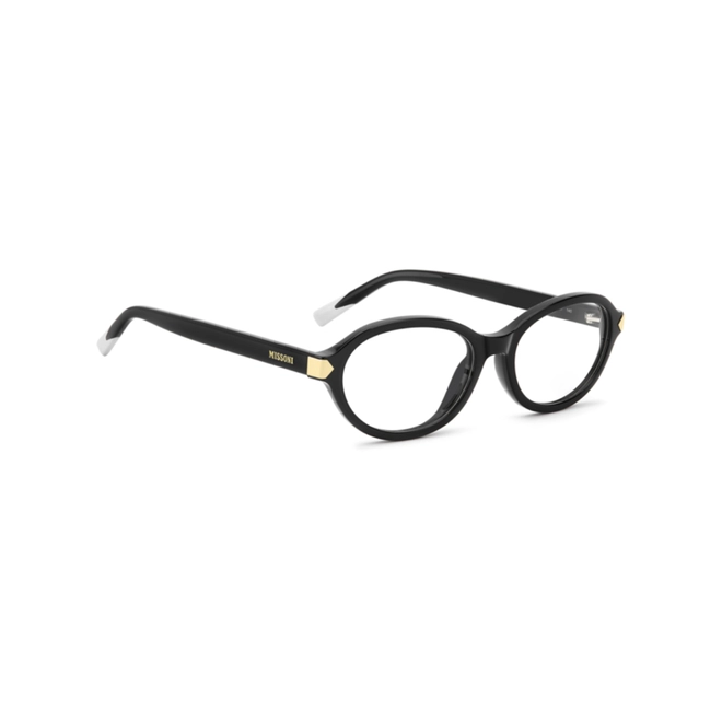 Óculos de Grau Missoni MIS 0307 807 5217 Acetato Preto 3