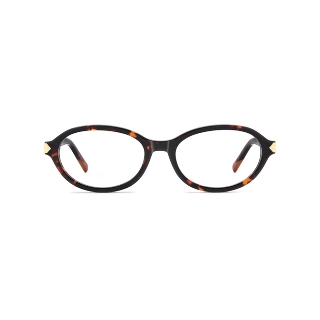 Óculos de Grau Missoni MIS 0307 086 5217 Acetato Marrom Mesclado 2