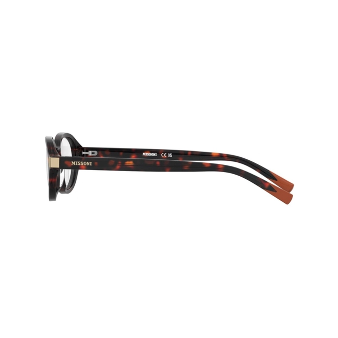 Óculos de Grau Missoni MIS 0307 086 5217 Acetato Marrom Mesclado 4