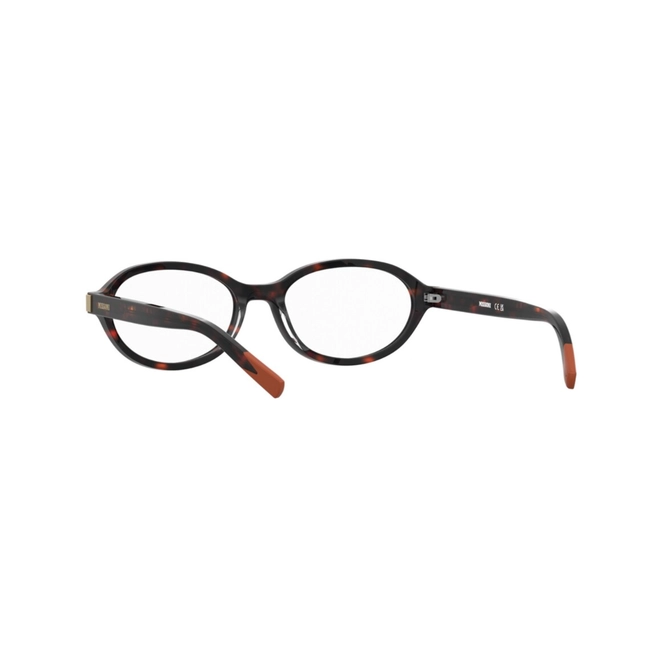 Óculos de Grau Missoni MIS 0307 086 5217 Acetato Marrom Mesclado 5