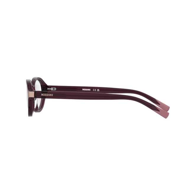 Óculos de Grau Missoni MIS 0307 G3I 5217 Acetato Bordô 4