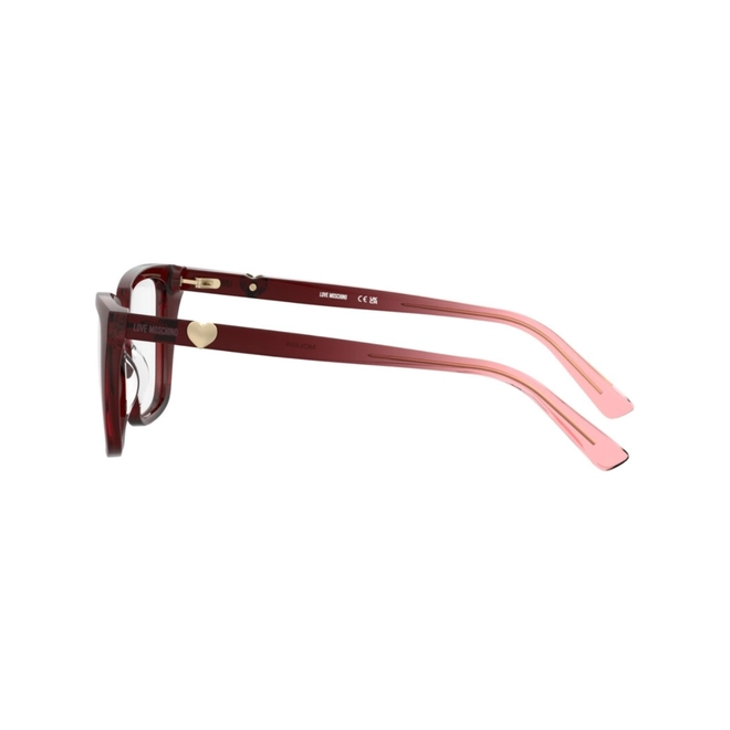 Óculos de Grau Love Moschino MOL699 C9A 5317 Poliamida Vermelho 4