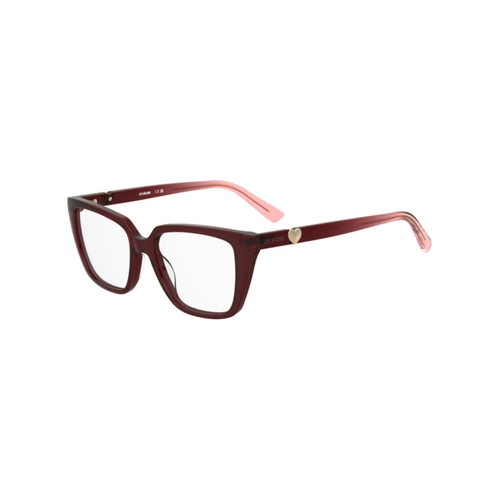 Óculos de Grau Love Moschino MOL699 C9A 5317 Poliamida Vermelho