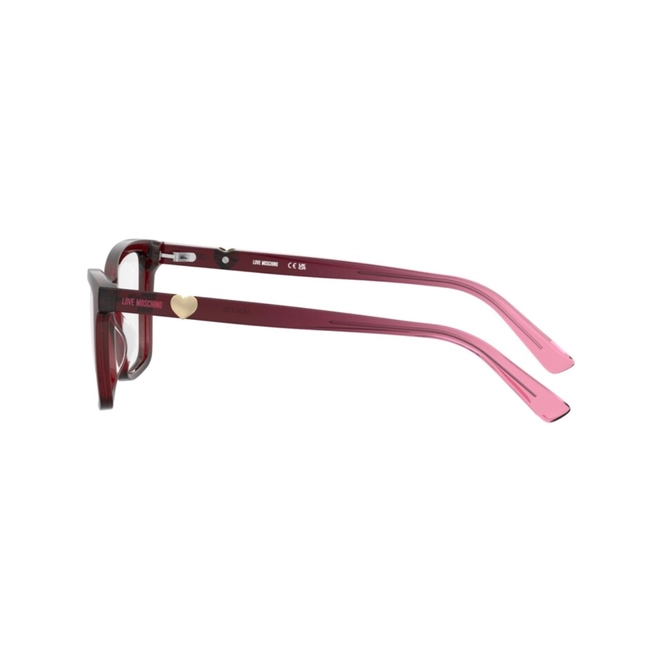 Óculos de Grau Love Moschino MOL700 8CQ 5416 Poliamida Cereja 4