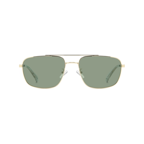 Óculos de Sol Polaroid PLD 4214/G/S/X PEF 59UC Metal Dourado com lentes na cor Verde Polarizado