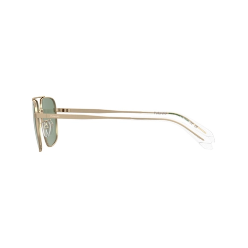 Óculos de Sol Polaroid PLD 4214/G/S/X PEF 59UC Metal Dourado com lentes na cor Verde Polarizado