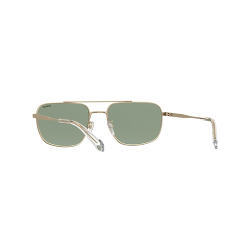 Óculos de Sol Polaroid PLD 4214/G/S/X PEF 59UC Metal Dourado com lentes na cor Verde Polarizado
