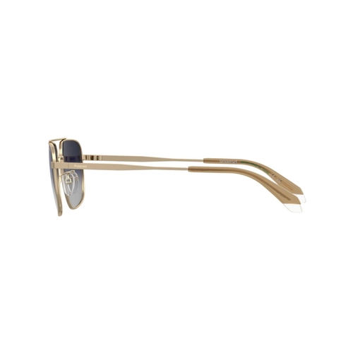 Óculos de Sol Polaroid PLD 4214/G/S/X LKS 59Z7 Metal Dourado com lentes na cor Azul Degradê Polarizado