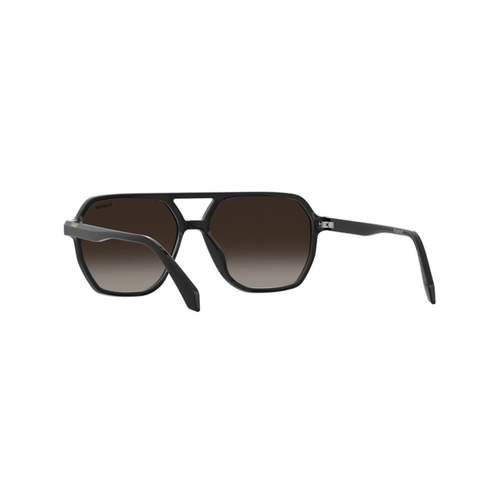 Óculos de Sol Polaroid PLD 4218/S 807 56LA Policarbonato Preto com lentes na cor Marrom Degradê Polarizado