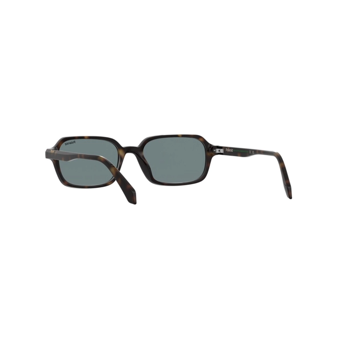 Óculos de Sol Polaroid PLD 4219/S 086 53C3 Policarbonato Marrom Mesclado com lentes na cor Azul Polarizado 5