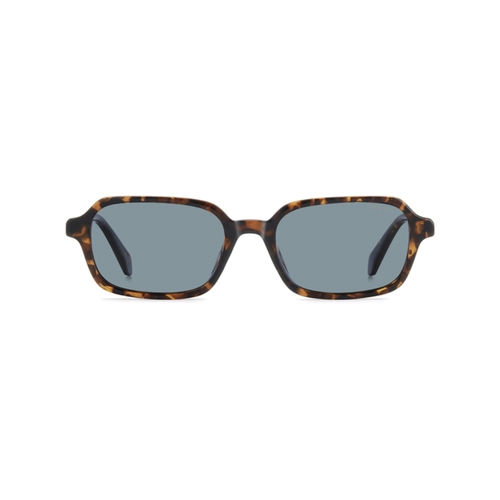 Óculos de Sol Polaroid PLD 4219/S 086 53C3 Policarbonato Marrom Mesclado com lentes na cor Azul Polarizado