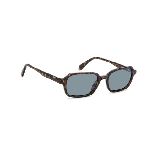 Óculos de Sol Polaroid PLD 4219/S 086 53C3 Policarbonato Marrom Mesclado com lentes na cor Azul Polarizado