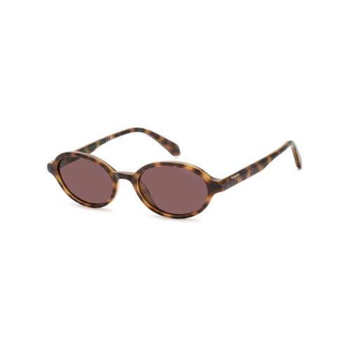 Óculos de Sol Polaroid PLD 4220/S 086 51KL Policarbonato Marrom Mesclado com lentes na cor Violeta Polarizado