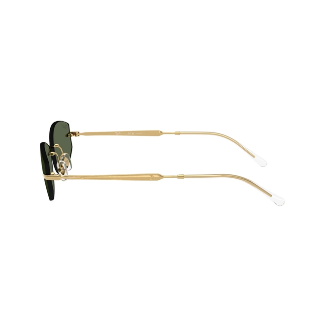 Óculos de Sol Ray-Ban 0RB3792 001/9A55 Metal Dourado com lentes na cor Verde Polarizado 4