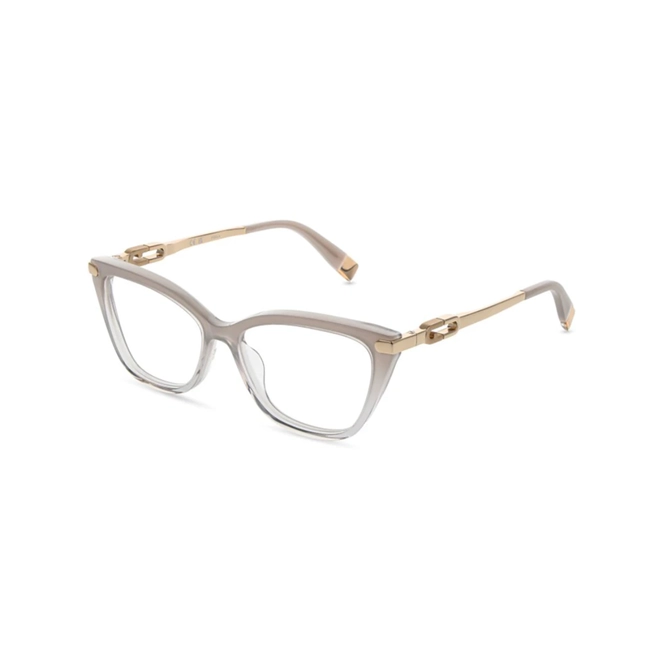 Óculos de Grau Furla VFUB03 540FUS Acetato Cinza Transparente 1