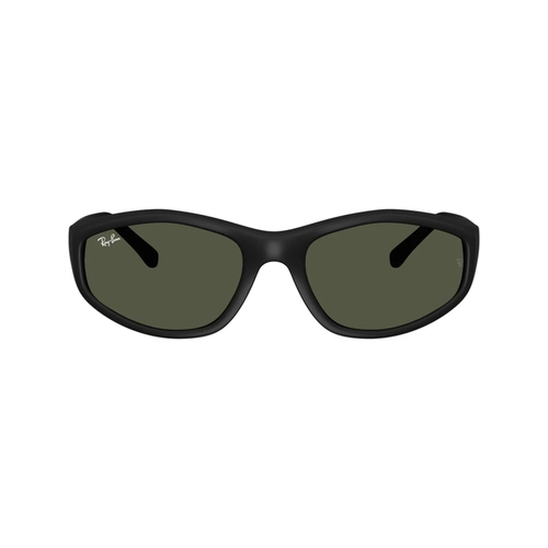 Óculos de Sol Ray-Ban 0RB2228 622/3159 Nylon Emborrachado Preto Fosco com lentes na cor Verde Escuro