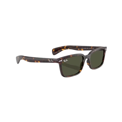 Óculos de Sol Ray-Ban Brunel 0RB2234 902/3156 Propionato Marrom Mesclado com lentes na cor Verde Escuro