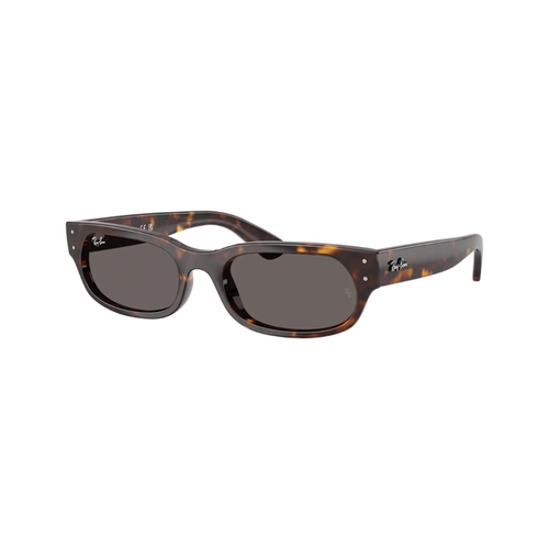 Óculos de Sol Ray-Ban 0RB2236 902/B154 Propionato Marrom Mesclado com lentes na cor Cinza Escuro
