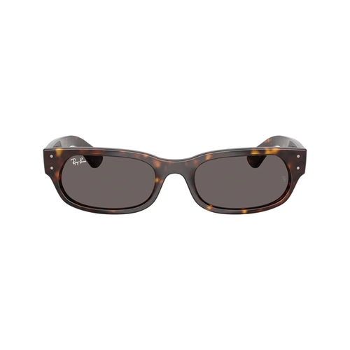 Óculos de Sol Ray-Ban 0RB2236 902/B154 Propionato Marrom Mesclado com lentes na cor Cinza Escuro